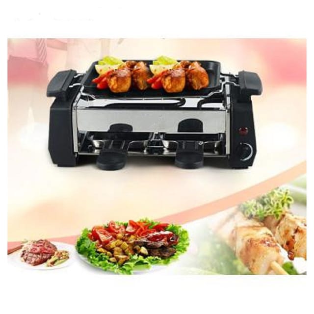 Trade Shop - Barbecue Electrical Grill By Tabelle Change 2 Watt 1000w Hy9098 -