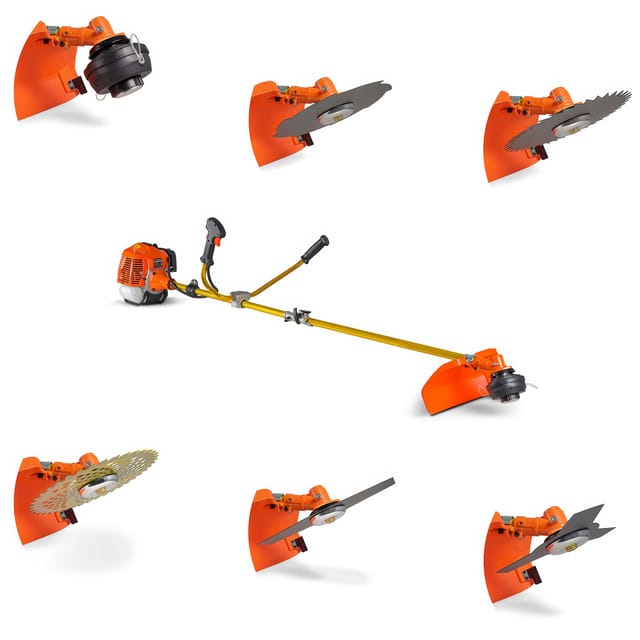 Airus-620 Rasenm�her/freischneider 62 Cm Mit Messer Und Professionellem M�hschutz 2 Funktionen In 1, Der Leistungsst�rkste Seiner Klasse