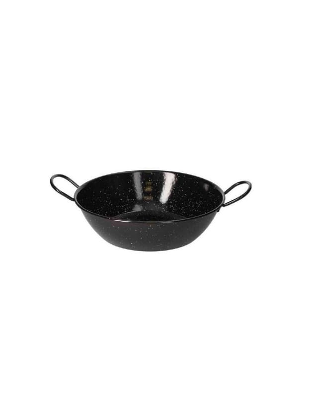 Gsc - 401025001 Tief Emaillierte Paellapfanne Mit Ø280mm Griffen