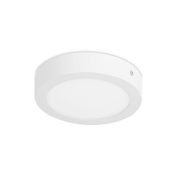 Deckenleuchten Ip23 Easy Round Surface Ø225mm Led 15.5w 4000k Weiß 1508lm