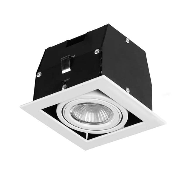 Downlight Ip23 Cardan Simple Gu10/g5,3 50w Blanco 857lm