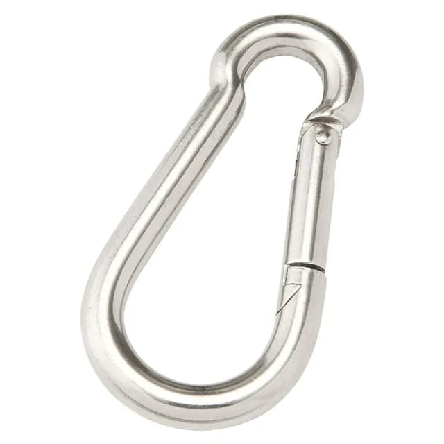 Karabinerhaken 8 X 80 Mm Karabiner Haken Schnapphaken Feuerwehrhaken - Conacord