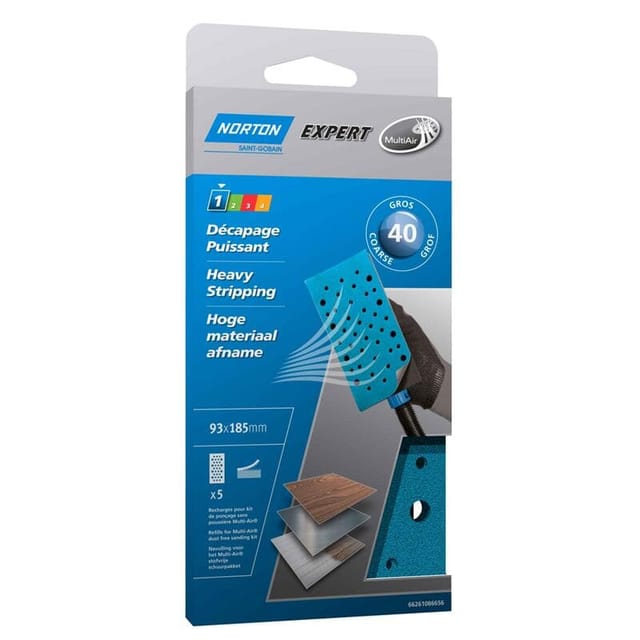 Norton Expert Nachfüllpackung 93x185mm K40 5er Ve