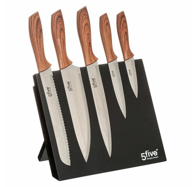 Secret De Gourmet - Küchenmesser, Magnetisch, 5 Stück