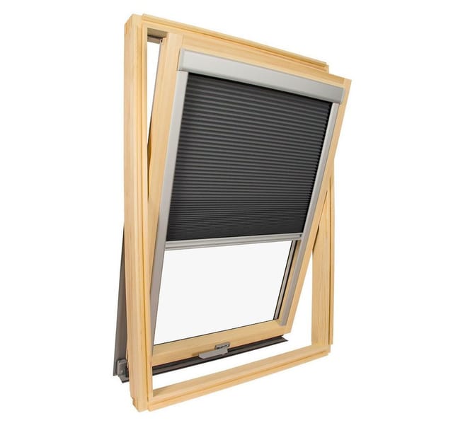 Avosdim - Wabenplissee Für Velux ® Dachfenster - Anthrazitgrau - Mk06