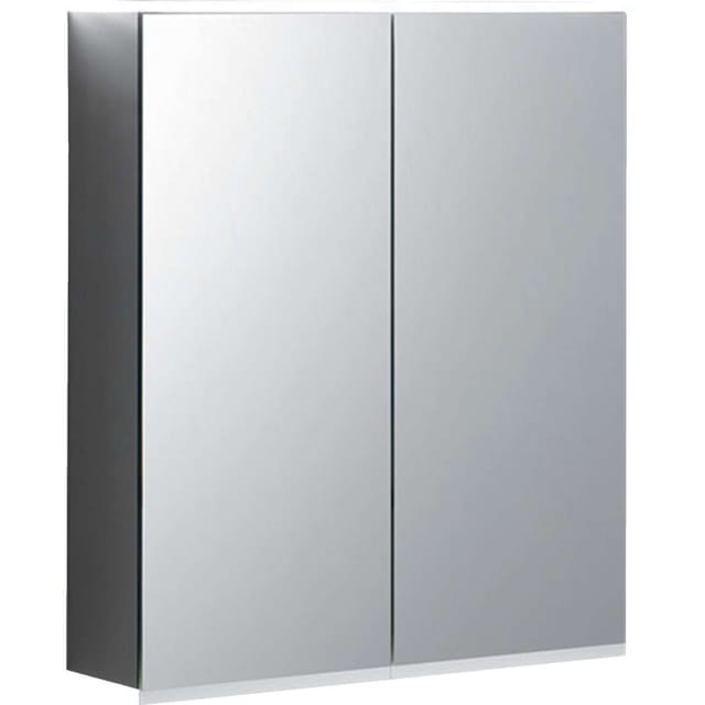 Geberit Option Plus Spiegelschrank Mit Beleuchtung, Zwei Türen,