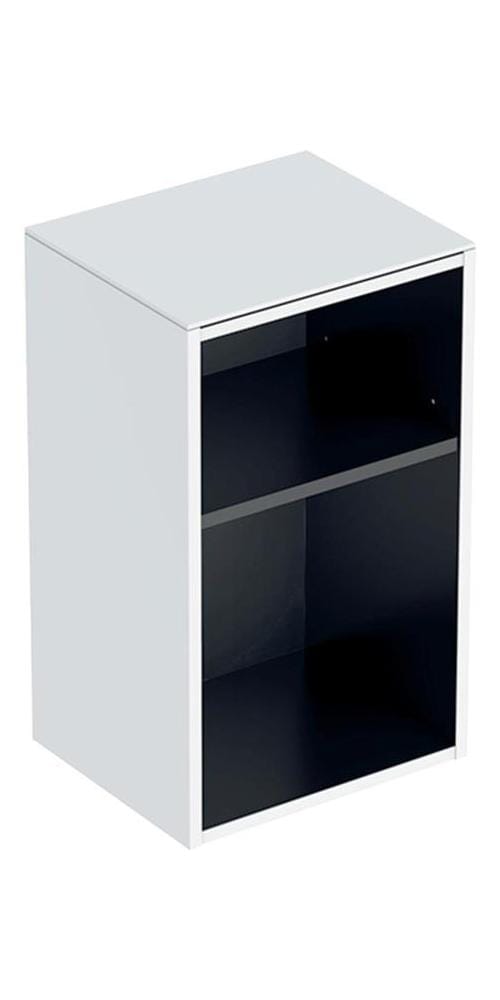 Keramag - Geberit Smyle Square Seitenschrank, 500358, 36x60x29,9cm, Offen,