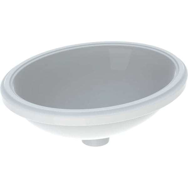 Geberit Variform Unterbauwaschtisch Oval, 420x330mm, Ohne