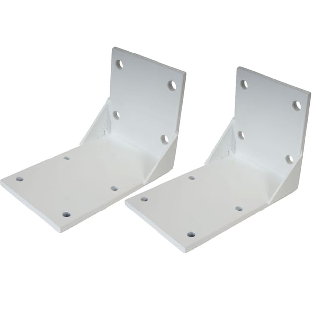 2er-set Deckenadapter Für Kassetten-markise Hhg-438 H123, Deckenmontage Halterung Adapter Weiß