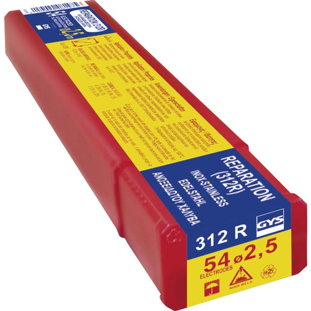 Gys - 312 R Schweißelektroden 54 St. (ø X L) 2.5 Mm X 300 Mm