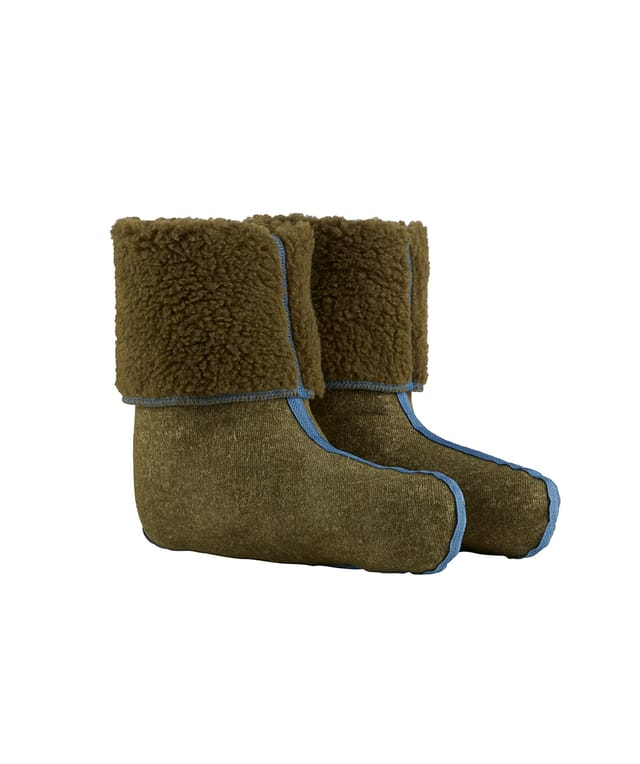 Faserpelzsocken Grün Größe 04 (47/48) - Kox