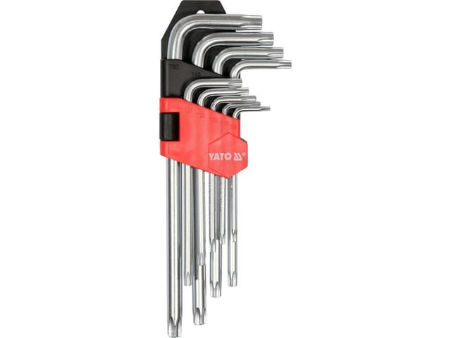 Torx-inbusschlüssel T10-t50, 9-tlg. Yt-0511 Yato