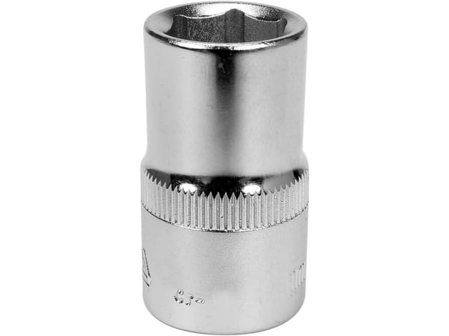 Kurze 6-kant-chrom-steckschlüssel 1/2'' 14mm - Yt-1207
