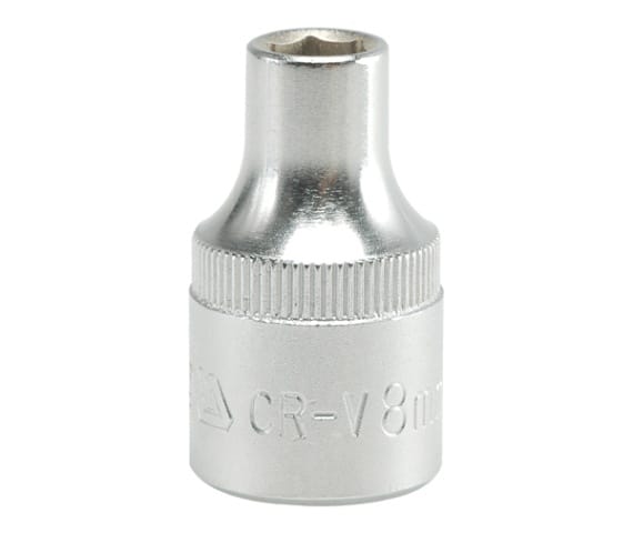 Kurze 6-kant-steckschlüssel Aus Chrom 1/2'' 8mm - Yt-1201