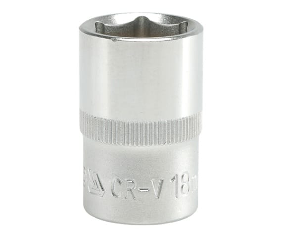 Kurze 6-kant-steckschlüssel Aus Chrom 1/2'' 18mm - Yt-1211