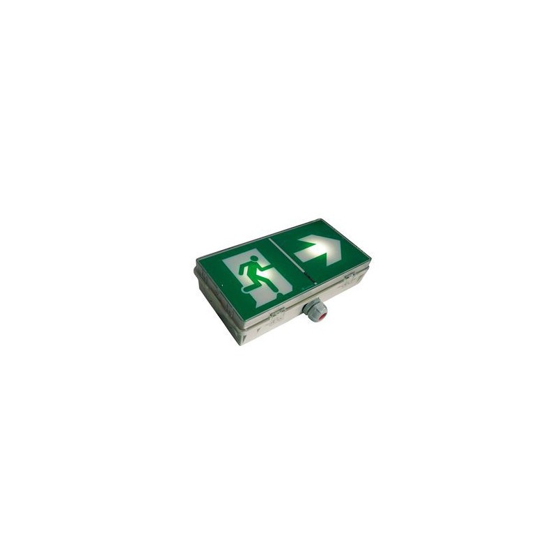 Luminox 17015 Autonomer Block Notbeleuchtung (baes) Led 0.5w 45lm Sati Adressierbar 230v Wasserdicht Ik08 Ip66 Planete 45 Es