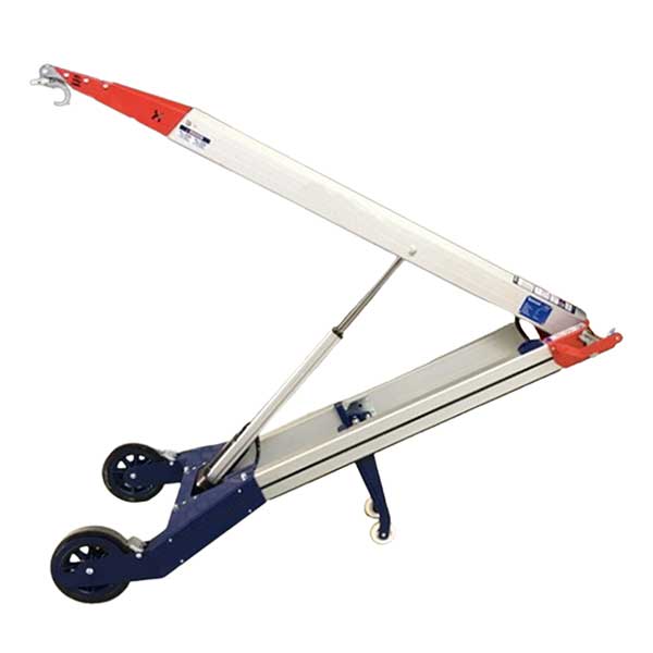 Halb-elektrischer Klappbarer Werkstattkran Mit Hebehaken – Max. Hubhöhe 1900 Mm – Tragkraft 140 Kg - 300778