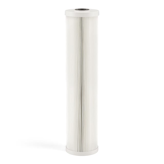 Naturewater Faltenfilterpatrone 20‘‘, Wasserfilter Kartusche Für Wasseraufbereiter, Wasserfiltration Für Trinkwasser, Wasser Zuhause Filtern