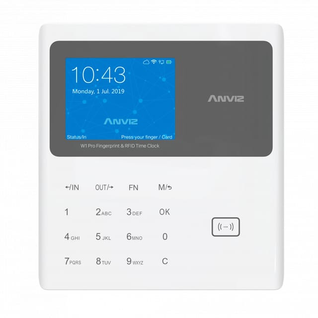 Terminal Presencia Anviz W1c-pro W1c-pro
