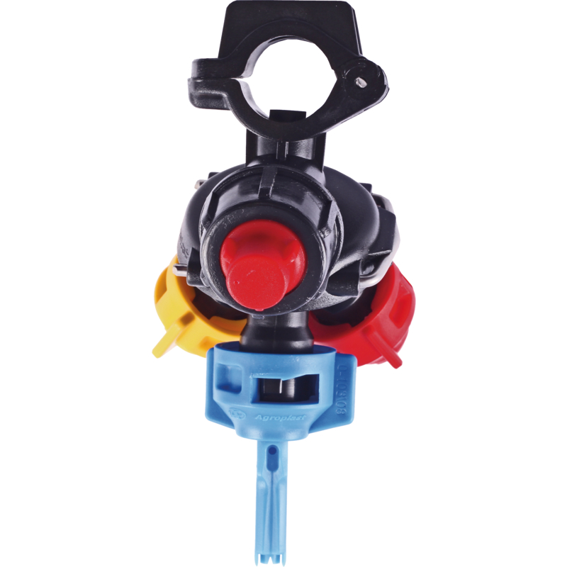 3-positionen-sprühkopf Für Arag-sprühgerät, Durchmesser 22 Mm, 10 Mm, Ap0100g0922f10e