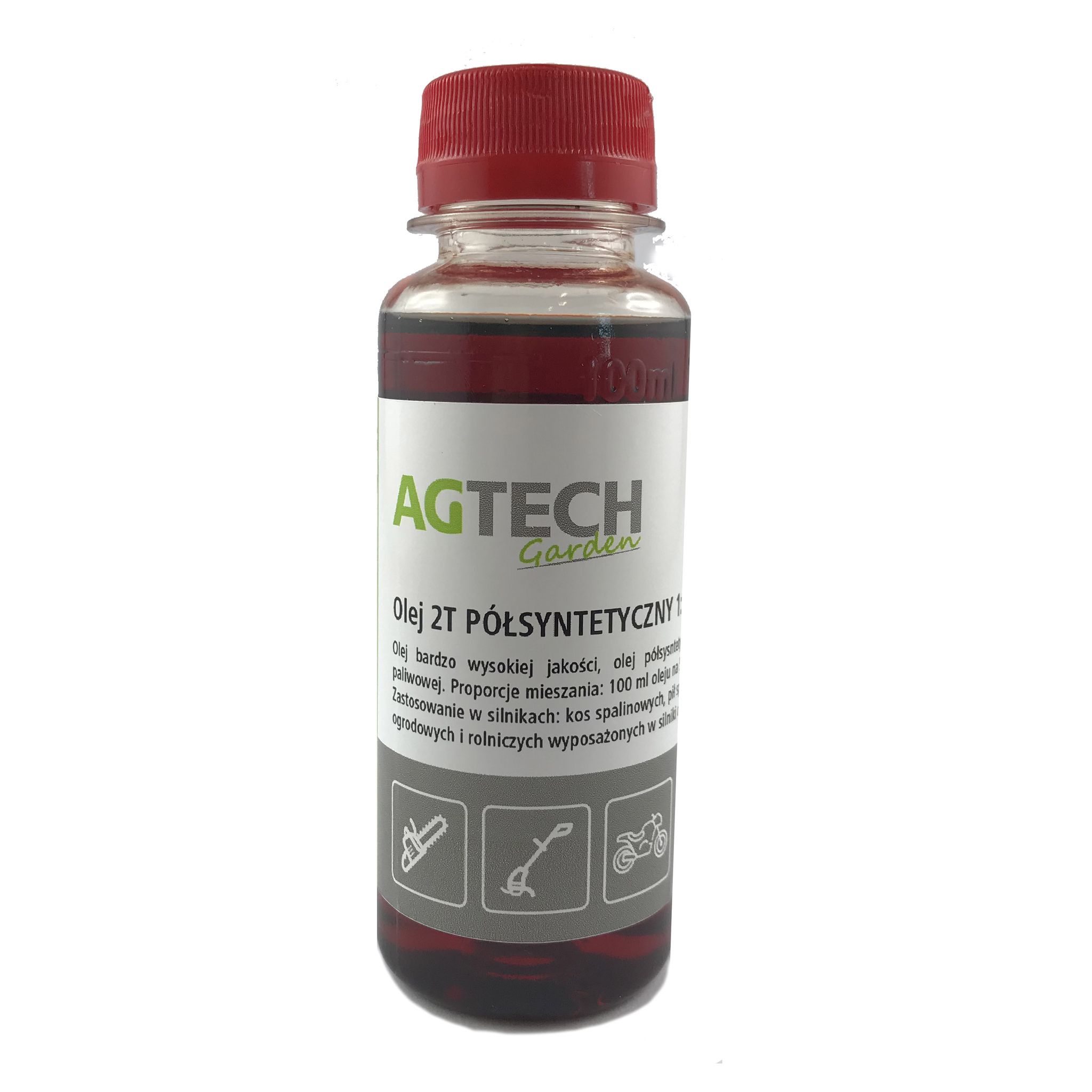 Halbsynthetisches Gartenöl, Zweitakt-kraftstoffgemisch 2t 20001 1:50 1 L
