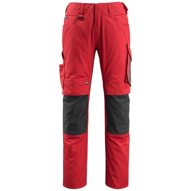 Mascot Unique Bundhose Mannheim 12679-442-0209 Gr. 49 Rot/schwarz