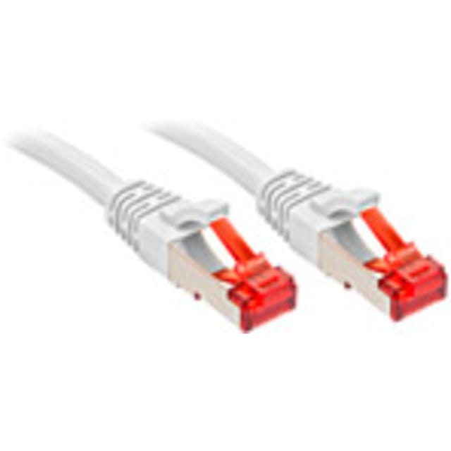 Lindy - 47800 Rj45 Netzwerkkabel, Patchkabel Cat 6 S/ftp 20.00 M Weiß 1 St.