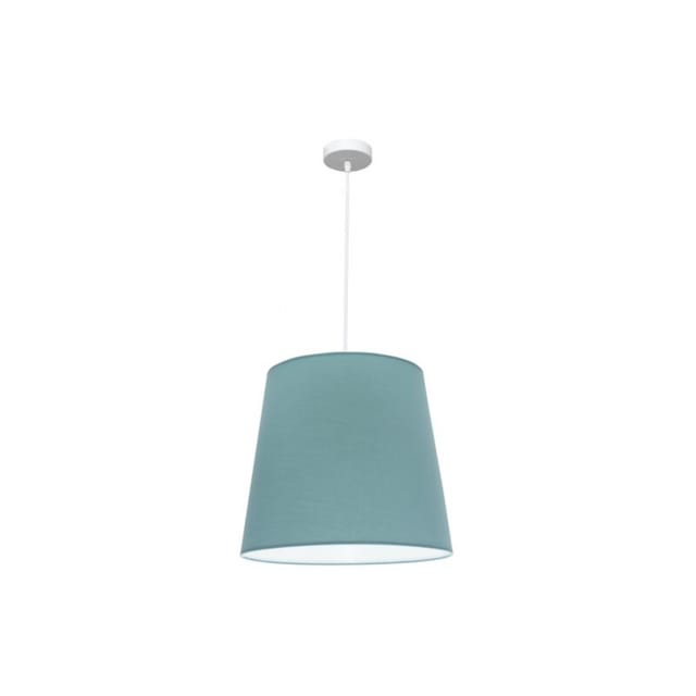 Hängeleuchte Maldivas 1xe27 Weiß/türkis Reg.40d De Fabrilamp