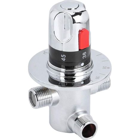 Thermostat-mischbatterie, G1/2, Überlaufschutz, Thermostat, Einstellbare Wassertemperatur, Einfach Zu Bedienen