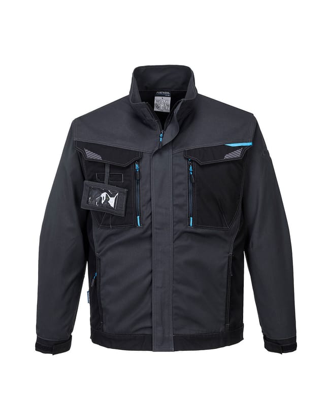 Wx3 Jacke Grau Metall L