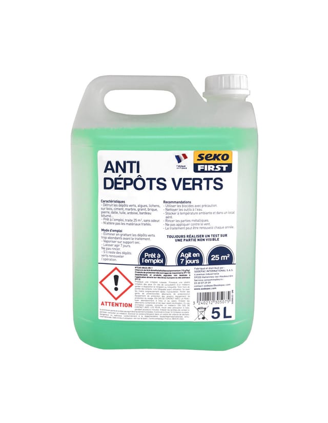 Anti-deposits Grün Sekofisrt5l - Sodepac