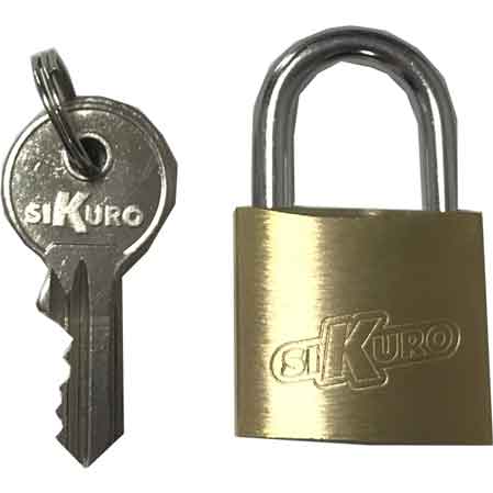 Standard-bügel-schloss Mit Schlüssel Ka Sikuro 30 Mm