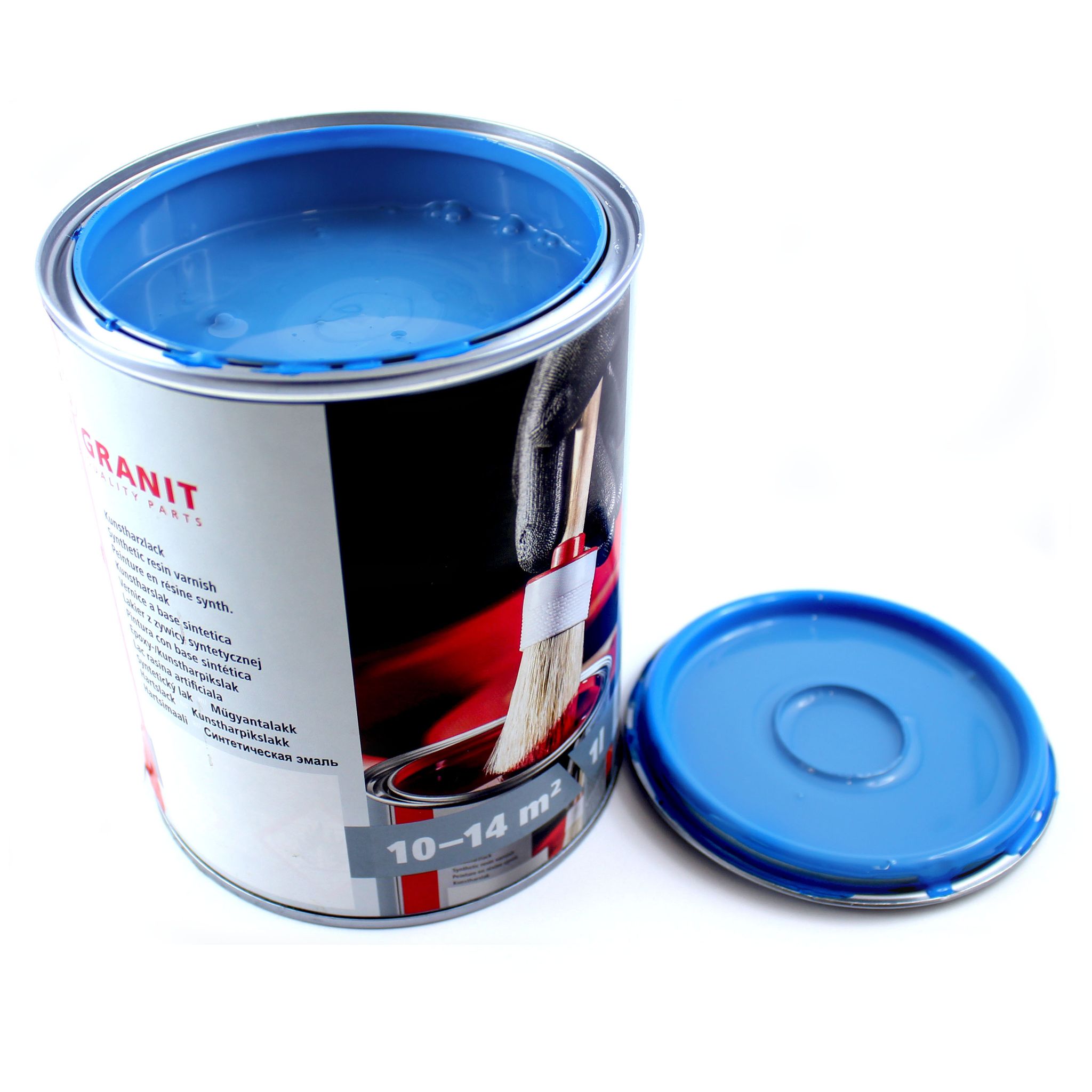 Lack Saphir Himmelblau Ral 5015 Wilckens Granit 10-liter-eimer