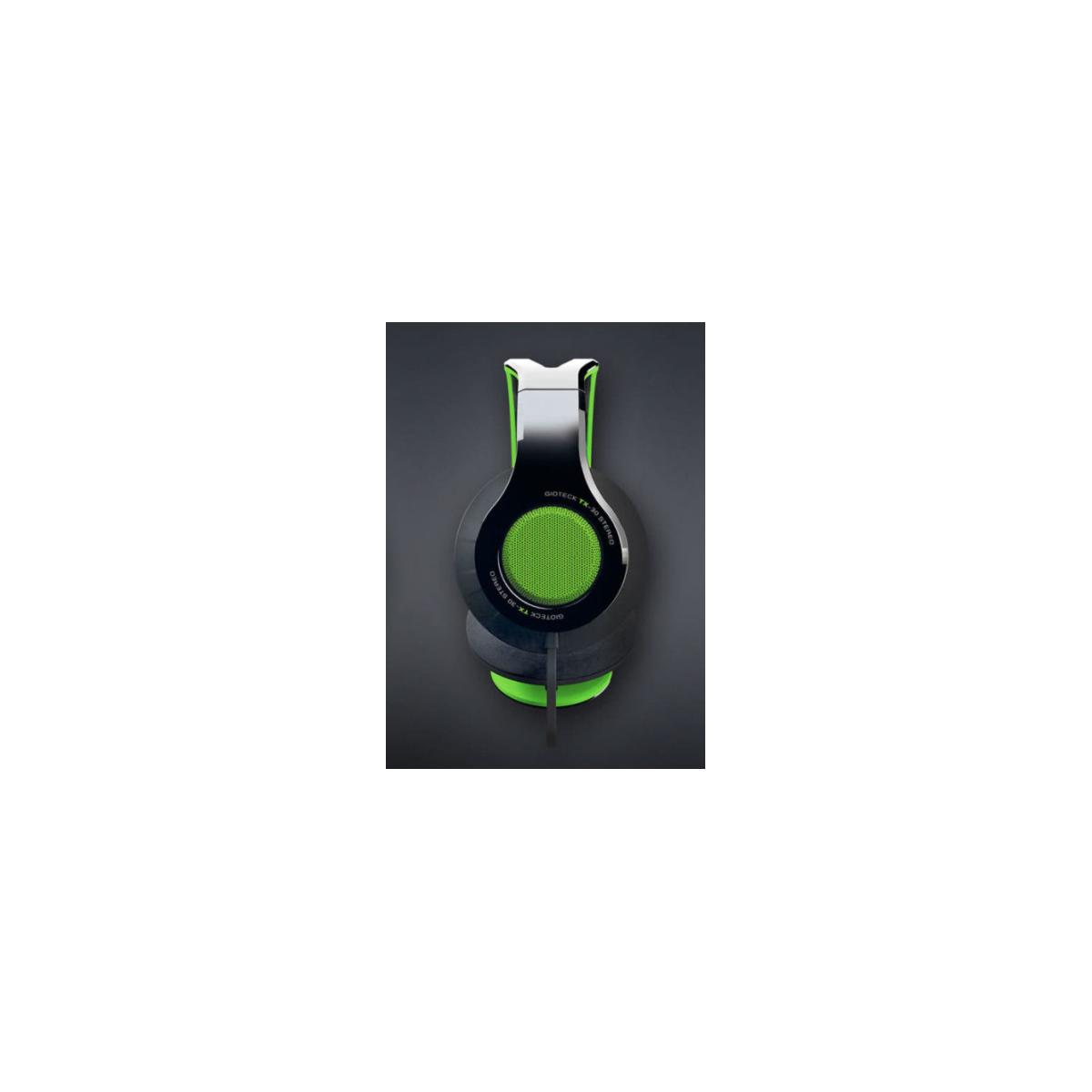 Gioteck Tx-30 Kopfhörer Kabelgebunden Kopfband Gaming Schwarz, Grün