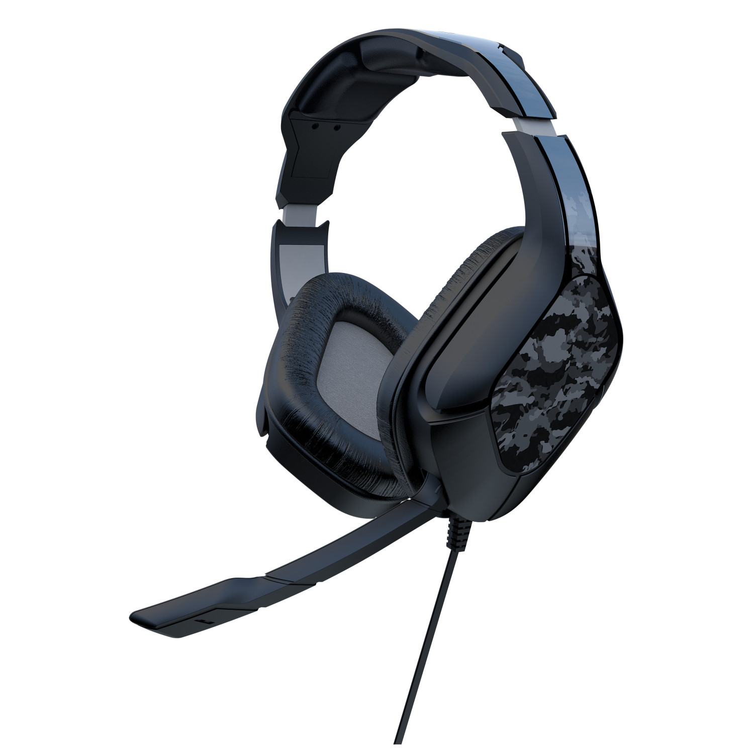 Gioteck Hc2 Kopfhörer Kabelgebunden Kopfband Gaming Schwarz, Grau