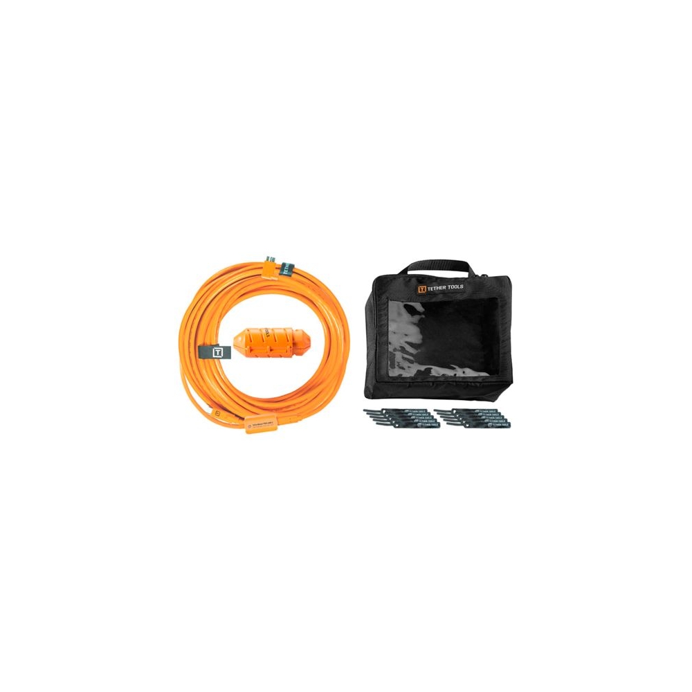Tether Tools Usb-c Zu Micro-b- Kabel-system 9,40m Right Orange
