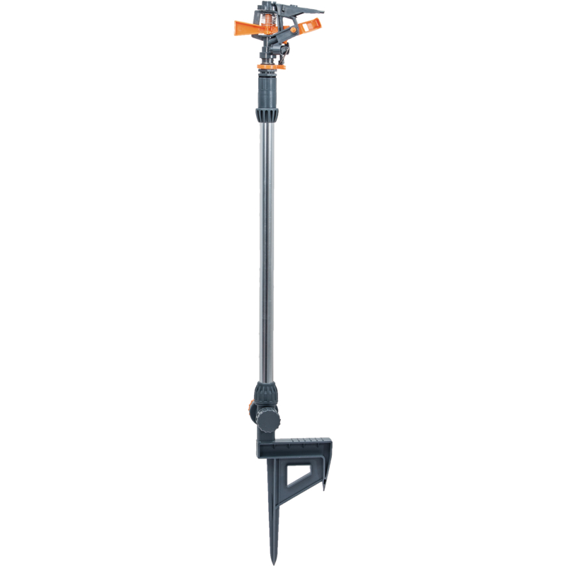 Pulsierender Gartensprenger Mit Kunststoffspieß, Orange Ym8109