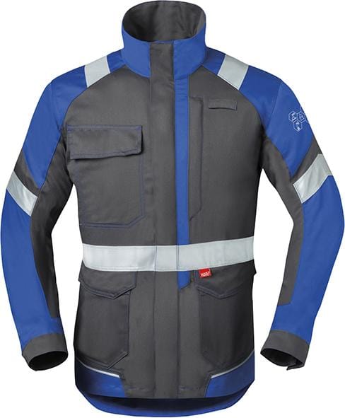 Fp - Havep Multinormlangjacke 50285 5 Safety Image+ Gr. 52 Kohlengrau-blau