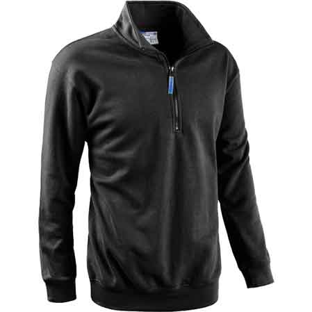 Kurzer Zipper-sweatshirt Anthrazit Größe Xxl (60-62)