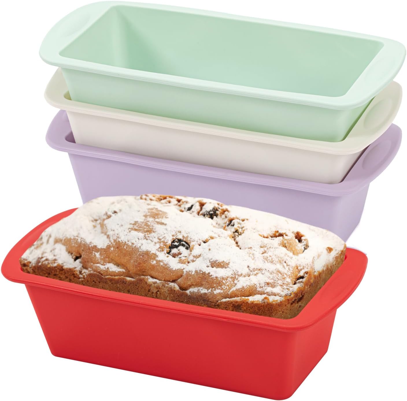 4-teiliges Kuchenform-set, Silikon-zubehör Für Heißluftfritteusen, Klein