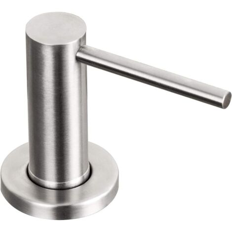 Seifenspender Aus Gebürstetem Nickel Für Küchenspülenhandlotion-spender Aus Edelstahl Mit Integrierter Flasche Für Die Arbeitsplatte