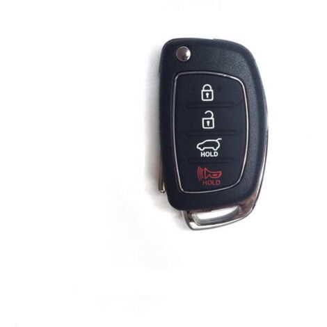 Anpassbares Schlüsselgehäuse Für Hyundai Und Kia Mit 4 Tasten - Hyu402