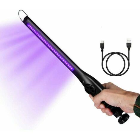 Uv-sterilisator Mit Ultraviolettlampe, Usb-desinfektionslampe Mit Eingebautem Akku, Tragbar Und Antibakteriell, Zur Uvc-sterilisation, Ideal Für Auto, Reisen Und