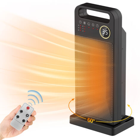 Ultrix2000-w-heizlüfterptc-keramik3 Modifernbedienungschwingung 70°tragbar Für Büros Und Zuhause