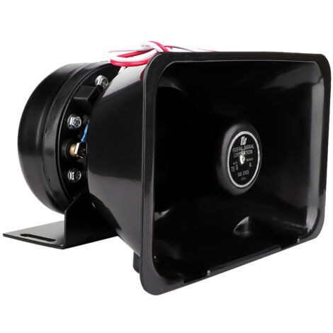 Jeffergarden 12v 200w Superlauter Universal-auto-warnlautsprecher, Kompatibel Mit Alarmanlagen
