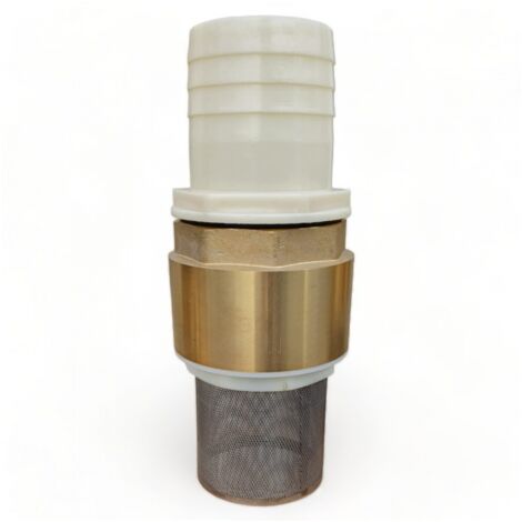 3-zoll (80 Mm) Messing-rückschlagventilintegriertes Sieb Zur Filtrationoptimiert Die Pumpenansaugungbewässerungsanwendungendunsch