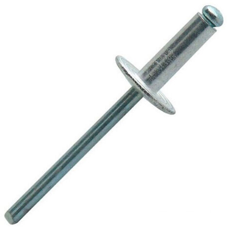 Standard-aluminiumniete Mit Breitem Kopf, D4,8 X 10, Schachtel Mit 250 Stück, Scell-it