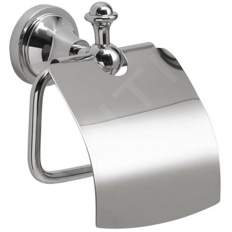 Sapho Gedi Nevis - Papier De Toilette Avec Couvercle, Chrome Nv2513