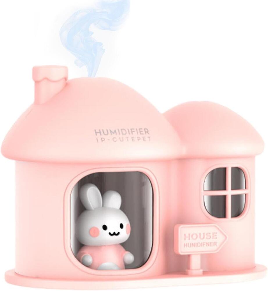 Usb-luftbefeuchter Fürs Schlafzimmer, Diffusor Für Ätherische Öle, Persönlicher Luftbefeuchter Für Kinder, Luftbefeuchter Mit Nachtlicht, Tischluftbefeuchter Fürs Büro, Leiser Luftbefeuchter Zum Lerne