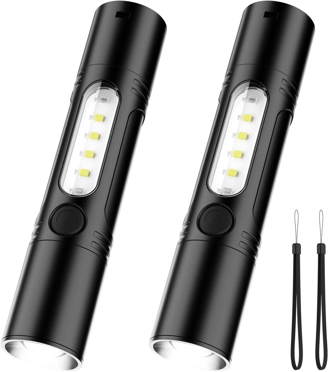 32 Cm Wiederaufladbare Arbeitsleuchte – Led-taschenlampe Mit 5 Modi, Magnetfuß Und Usb-aufladung